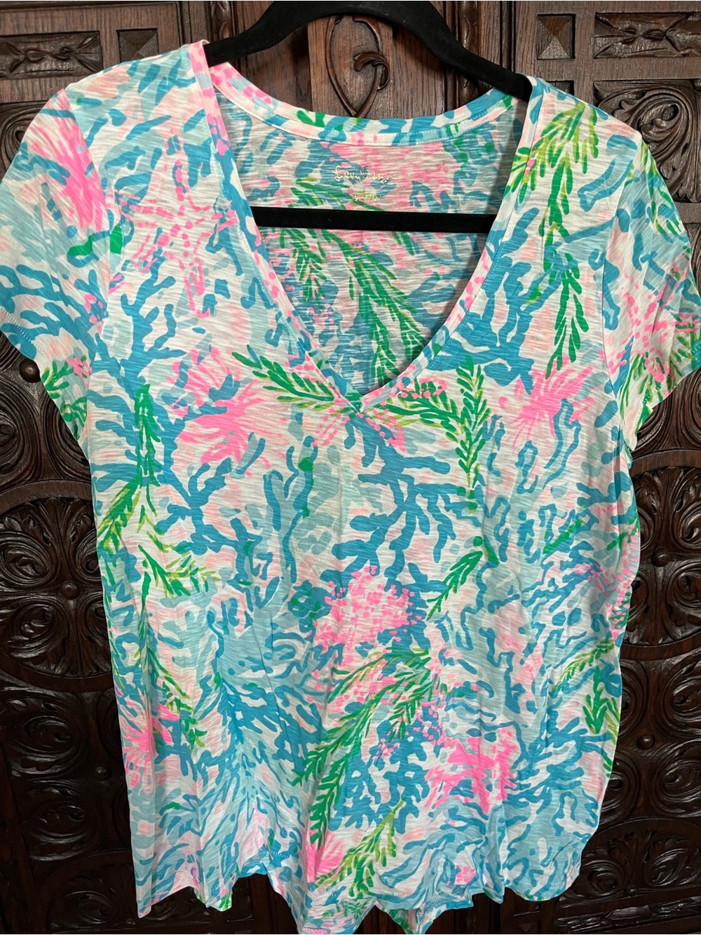 Lilly Pulitzer Etta tshirt new without tags large